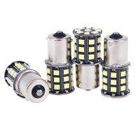 Muya 4ชิ้น1156 BA15S 2835 33-SMD สีขาวหลอดไฟ LED ไฟเลี้ยวไฟเบรก