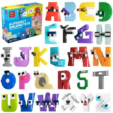 NEW Alphabet Lore Bricks Assembling Toys Building Toy Complete Sets Kids  Gift
