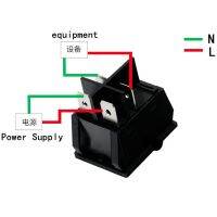 ข้อเสนอพิเศษ1ชิ้นกระแสไฟสูง30/40A 250V AC เปิด/ปิดพิเศษสำหรับเครื่อง Eelding KCD4จุดเงินสเตอร์ลิงสวิทช์ปุ่มเปิด/ปิดไอโฟนโยก