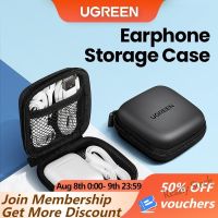 【hot sale】 ✒ C02 UGREEN Earphones Case Waterproof for Earbuds Memory Card - S Size (8 x 8 x 4cm)