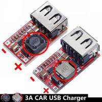 1ชิ้นโมดูลชาร์จ USB สำหรับรถยนต์3A 6-24V 12V/24V ถึง5V ตัวแปลงขาลงต้านทานกระแสไฟตรงโมดูลแหล่งจ่ายไฟ12V 5V