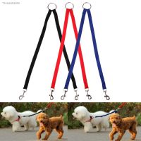 ☫ Nylon Pet Dog Leash Cat Car Seat Belt For Animals Adjustable Harness Lead Leash Small Medium Travel Clip With 2 Way Coupler