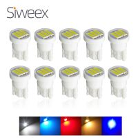 【CW】10 Pcs T10 3-7020 SMD LED White Reading Lights DC 12V For Dome Festoon Door Trunk Bulbs License Plate Lamp