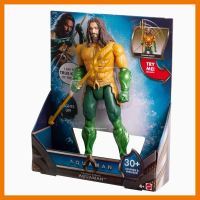 สินค้าขายดี!!! Mattel Aquaman™ Figure 12-inch Lights and Sounds Trident Strike หุ่นอควาแมน มีเสียง มีไฟ #ของเล่น โมเดล โมเดลรถ ของเล่น ของขวัญ ของสะสม รถ หุ่นยนต์ ตุ๊กตา โมเดลนักฟุตบอล ฟิกเกอร์ Model การ์ดเกมส์