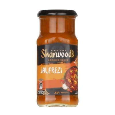 Import Foods🔹 Sharwoods Indian Cooking Sauce for Jalfrezi 420g ซอสสำหรับทำอาหารอินเดีย จาลเฟรซี่