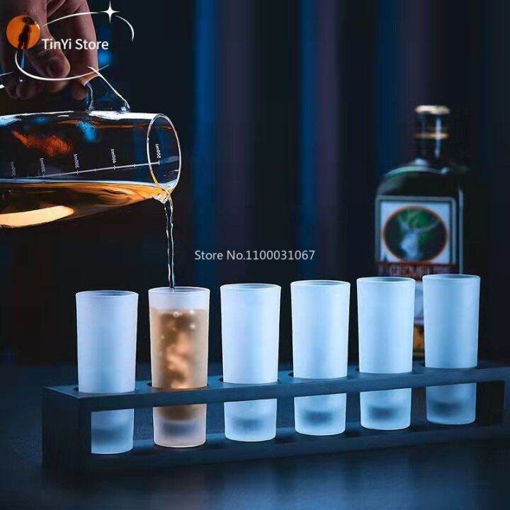 6PCS Creative High Spirits White Wine Glasses Drinking Mug Crystal Cup