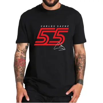 Scuderia Ferrari F1 Men's Carlos Sainz #55 Team T-Shirt Red