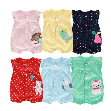 Newborn baby clothes girl on sale summer