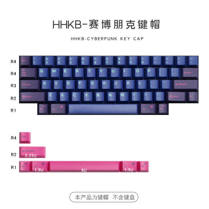 Domikey Cyberpunk HHKB PRO2 TYPES Static Capacitance Keyboard Special