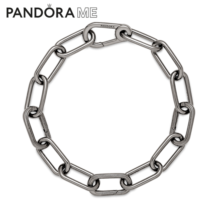 pandora-me-space-grey-ruthenium-plated-link-bracelet-เครื่องประดับ-สร้อยข้อมือ-สีเทาเข้ม-เทาเข้ม-สร้อยข้อมือสีเทาเข้ม-สร้อยข้อมือเทาเข้ม-ชาร์ม