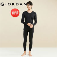 Giordanoผู้ชาย ชุดฐานยืดความร้อนคอวี G-Warm Free Shipping 01212605