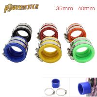 35mm 40mm Motorcycle Carburetor Rubber Adapter Inlet Intake Pipe Fit For KEIHIN MIKUNI OKO KOSO PWK Carburetor accessory