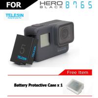 JB12 แบตมือถือ แบตโทรศัพท์ แบตสำรอง แบตเสริม Telesin GOPRO HERO 8 7 6 5 2018 2019 Battery 1220 mAh + เคสใส่แบต ถูกที่สุด แท้