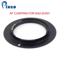 Pixco For M42- AF Confirm Adapter Suit For M42 Screw Mount to Alpha Minolta MA Camera Black