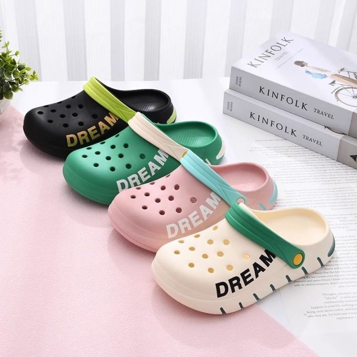 hot-sale-new-style-hole-shoes-for-men-and-women-of-the-same-non-slip-wear-resistant-super-soft-bottom-deodorant-baotou-slippers-dual-use-beach-sandals-outerwear
