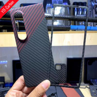 YTF-Carbon เคสสำหรับ Samsung Galaxy Z Fold 4,เคสกันกระแทกคาร์บอนไฟเบอร์ระดับทหารฝาครอบเกราะ Aramid บางเฉียบพับได้5ชิ้น (ลดราคา)