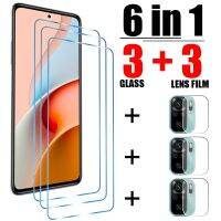 6in1 Glass Note 10 9 8 7 5G Protector on 10C 9A 9T 9C 10S 11S lens glass 【hot】