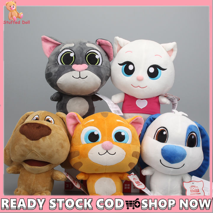 Talking Tom Cat Family Children's Plush Toy Cute Angela Doll Pillow ...