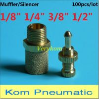 100x Free Shipping Pneumatic Solenoid Valve Adjustable Exhaust Silencer SSL-01/02/03/04 Cylinder Muffler Throttle 1/8" 1/4" 3/8"