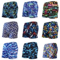 Multi Prints Men Swimming Trunks Swimwear Swim Sport Briefs Swimsuit Beach Boexer Shorts Wear Bathing Suit Boys Boxer Briefs