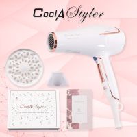 [โค้ดลด15%] Coolastyler มอก. ไดร์เป่าผม 2200W hairdryer ไดเป่าผม ญี่ปุ่นmotor ปรับความร้อน แรงลมได้2201 รุ่นยอดฮิต ที่เป่าผม ไดร