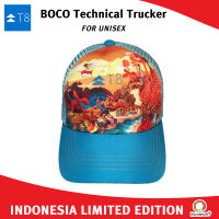 T8 BOCO Technical Trucker - Indonesia Limited Edition หมวกวิ่งทรง Trucker