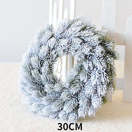 1-9m-christmas-garland-พวงหรีดหวายสีเขียว-christmas-decor-home-xmas-party-ประดิษฐ์-xmas-tree-หวายแบนเนอร์แขวน-ornament