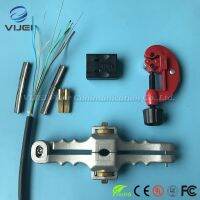 ♟◑▩ 3 PCS/Lot FTTH Tool Kit Fiber Tool Set SI-01 Stripper/ Loose Tube Cable Jacket Slitter /Transverse Opening Knife