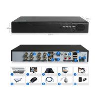 1080P 8 Channels DVR H.264 Monitor Security NVR 960H Recorder DVR P2P Hard Disk Video Recorder Digital Analog 1 Machine 3 Uses