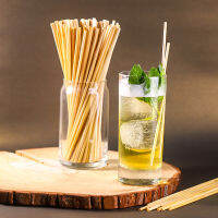 Bloom 100 ชิ้น/แพ็คเกรด 20 ซม.ฟางข้าวสาลีเป็นมิตรกับสิ่งแวดล้อมฟาง Environmentally friendly straws