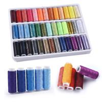 39 Colors 100% Polyester Yarn Sewing Thread Roll Machine Hand Embroidery 150 Meter Each Spool Durable For Home Sewing Kit Knitting  Crochet