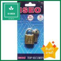 กุญแจสปริง ISEO 25 มม. สีทองSTEEL PADLOCK ISEO SPRING25 25MM GOLD **ราคาดีที่สุด**