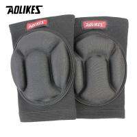 AOLIKES 1 Pair Thick Sponge Sport Knee Pads Anti-Slip Knee Guard, Collision Avoidance Knee Sleeve