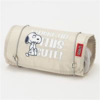 Japanese Snoopy Pacha Dog Cartoon Detachable Portable Cosmetic Roll Bag Storage Bag Creative Folding Cosmetic Bag （AQUA BAG）