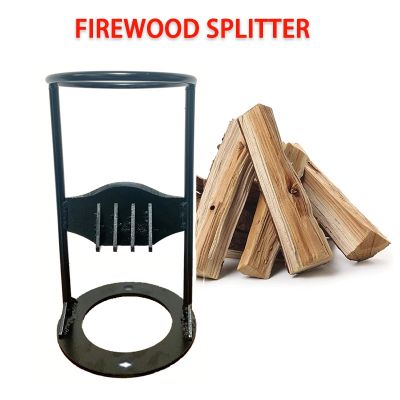 Firewood Distributor Heating Manual Firewood Distributor Wedge Hatchet Handmade Cast Iron Kindling Firewood Splitter