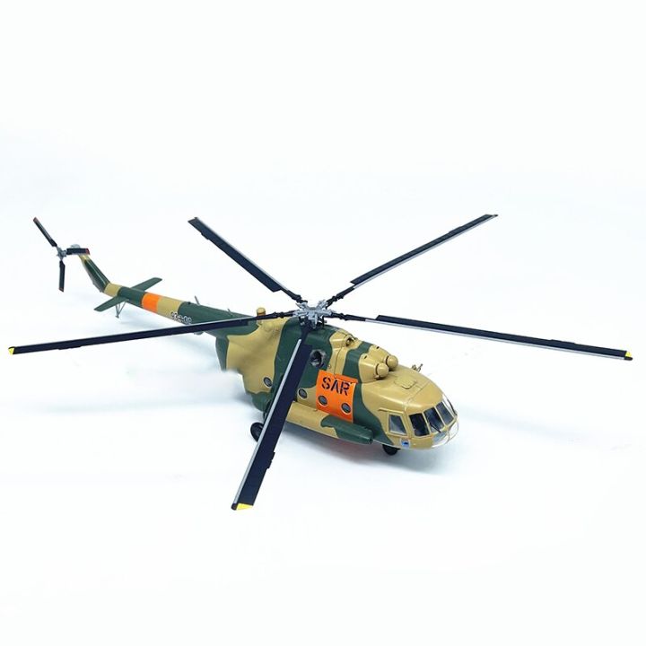 a-diecast-1-72-scale-n-mi-8เฮลิคอปเตอร์จำลองจำลองแบบสำเร็จรูปสะสมชุดเครื่องบินตุ๊กตาคริสต์มาสกวางเรนเดียร์