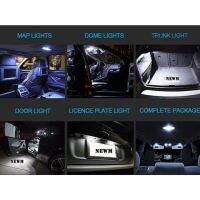 23Pcs Car LED Interior Lights Lamp Bulbs Kit Set For BMW X5 E53 2000-2006 White 6000K Front And Rear Reading Lights