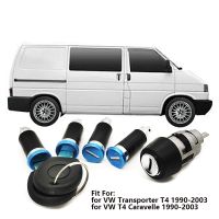 【ขาตั้งที่สะดวก】สวิตช์จุดระเบิดล็อคประตูบาร์เรลชุด701837205สำหรับ VW TRANSPORTER CARAVELLE T4 1990-2003แบรนด์ใหม่