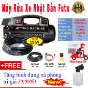 Máy rửa xe gia đình, may rua xe công suất mạnh 3500W, may rua xe mi ni