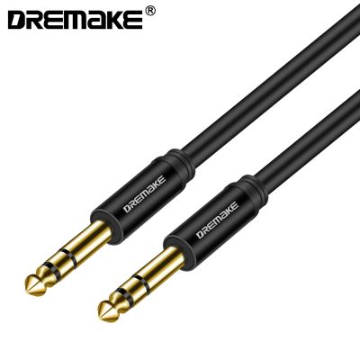 6.35 mm to 6.35 mm Instrument Guitar Cable  Gold-Plated 6.35mm 1/4" Male TRS to 6.35mm 1/4" Male TRS Balanced Stereo Audio Cable