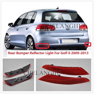 For VW Golf A6 MK6 2009 2010 2011 2012 2013 Car-Styling Rear Tail Bumper Corner Reflector Decorative False Light Lamp