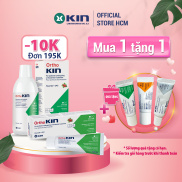 Combo Nước Súc Miệng Kem Đánh Răng Ortho Kin Cho Răng Niềng