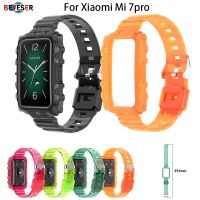 Silicone Strap For Xiaomi Mi 7pro Fashion Sports Replacement Band Smartwatch Multicolor Waterproof Bracelet Wristband Accessorie Smartwatches