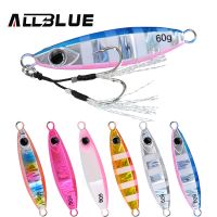 (CIYS outdoor) ALLBLUE Gratio โลหะ Jig น้ำเค็ม Jigging ช้อน60G เหยื่อประดิษฐ์ Off Shore Fast Sink Fishing Lure Super Hard Fishing Tackle