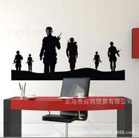 [COD] Explosive Operations Forces Pattern Self-adhesive Wall Stickers Decoration Study Bedroom Generation Carved