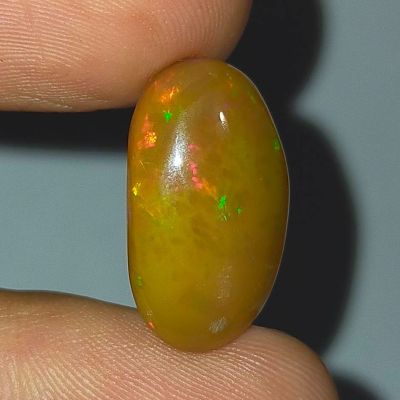 พลอย โอปอล เอธิโอเปีย ธรรมชาติ แท้ ( Unheated Natural Opal Ethiopia ) หนัก 8.16 กะรัต