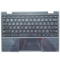 NEW US laptop Keyboard for Lenovo 100e Chromebook 2nd Gen with palmrest upper cover 5CB0T79741