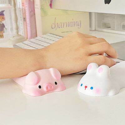 【jw】﹊┋  Cartoonish Desktop Wrist Rest Pu Keyboards Protection Resin Soft