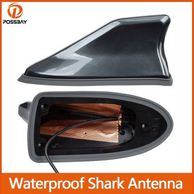 ✒✚❖ Waterproof Car Shark Antenna Am/Fm Signal Amplifier for Mini Cooper/Suzuki Swift/Seat Ibiza/Renault/KIA/Mazda/BMW Exterior Parts