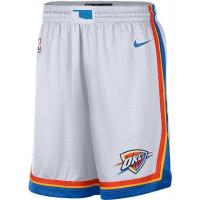 High qual high-quality 【Dec】 NBA͛ Thunder team pants Paul George Wee basketball pants blue white hot-pressed shorts summer new season